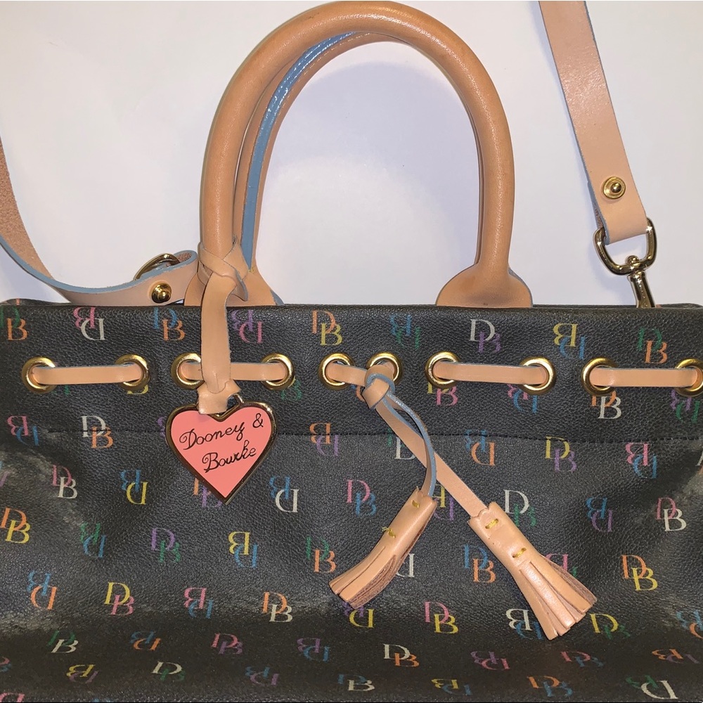 Dooney & Bourke Black Rainbow handbag